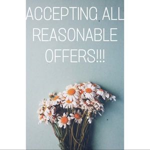 Accepting all reasonable offers‼️